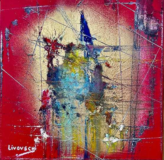 Laisse passer la lumière, toile acrylique, arts creations Vava